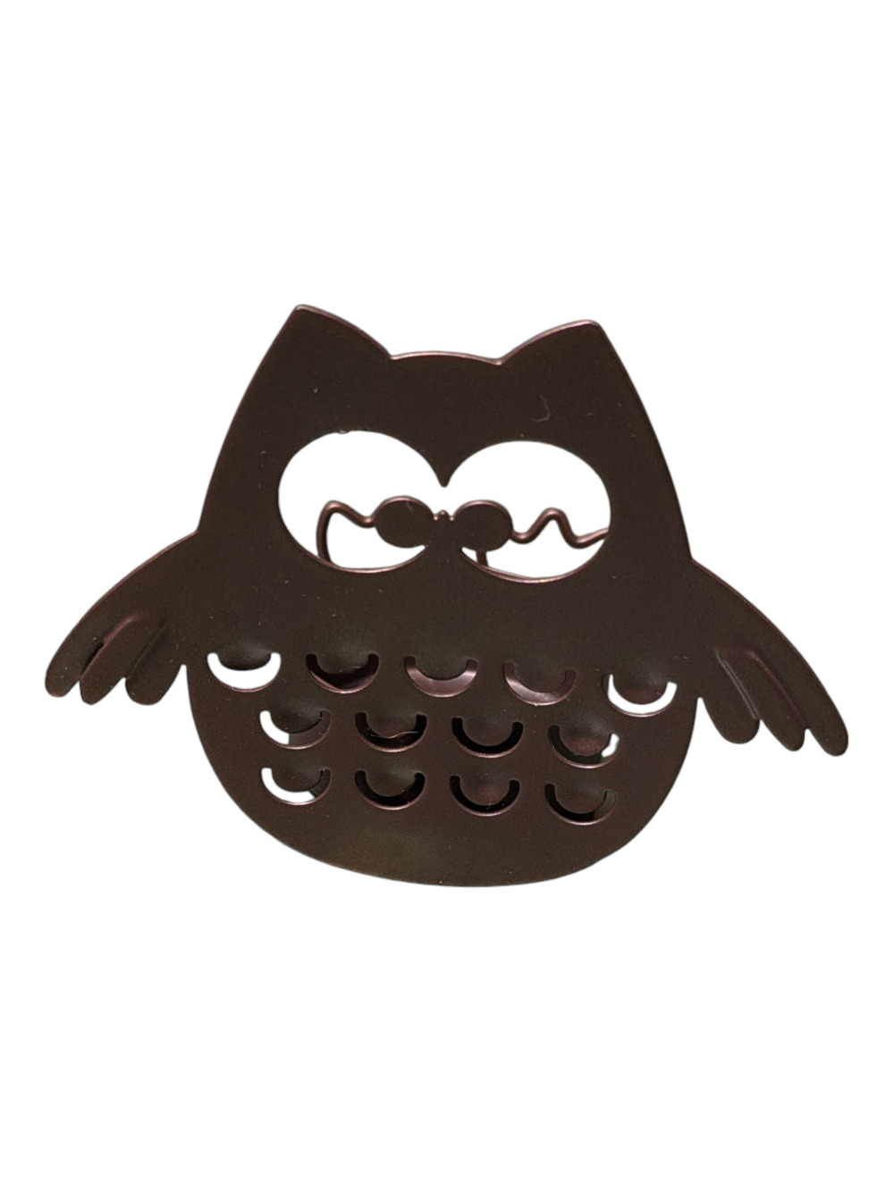Owl - Candle Holder - Fits Tea Candle or Small Votive - Home Decor  - Gift - EUC
